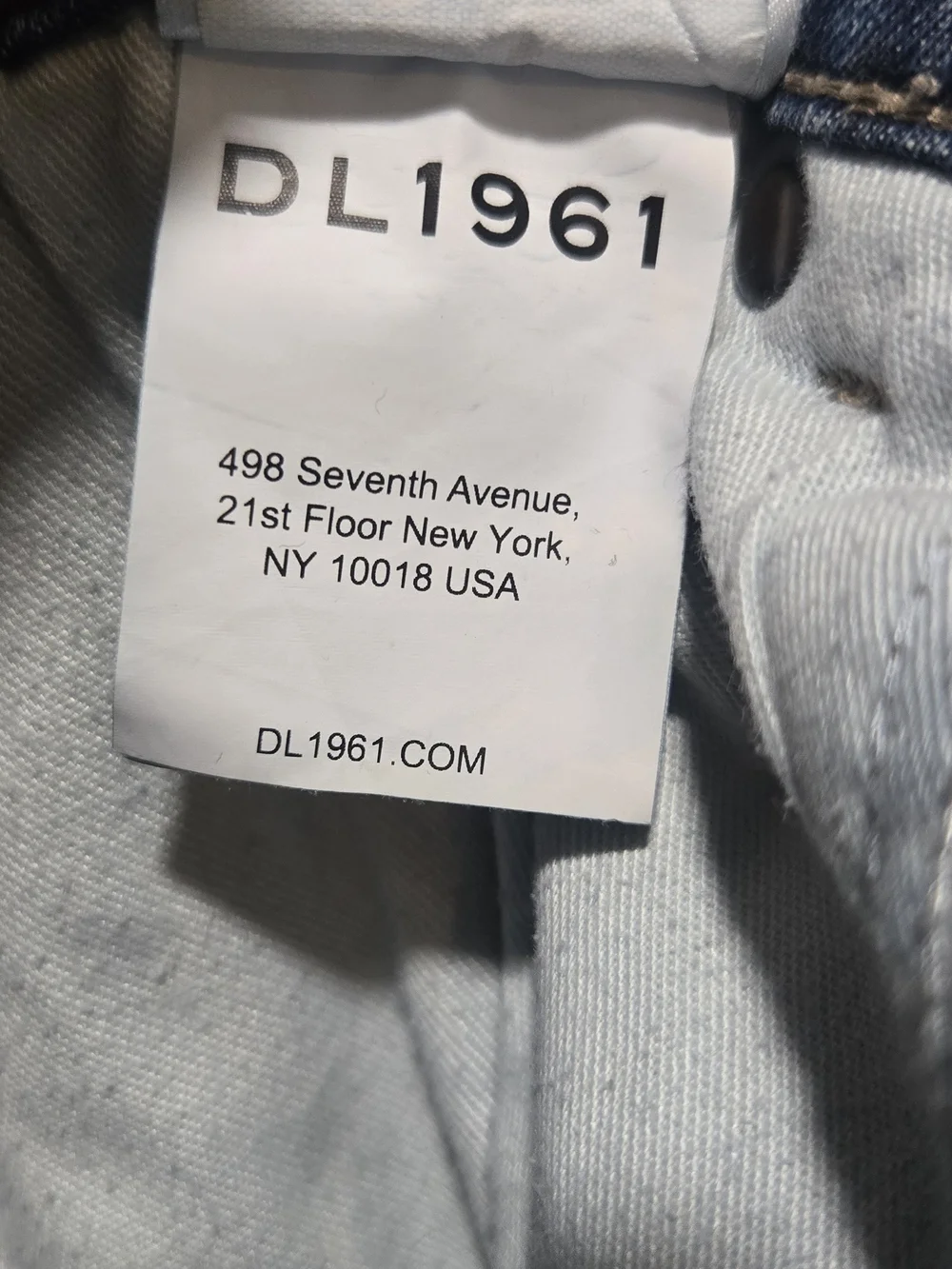 DL1961 Men's Avery Modern Straight Jeans 34x30 Satellite Wash